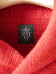 画像5: ELEVENTY(イレブンティ）　ショールカラー　セーター　赤　（秋冬向き） (5)