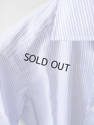 画像5: Laboratorio Napoletano AVINO （ラボラトリオ　ナポレターノ　アビーノ）　ブルー×ホワイトストライプ　　ワイドスプレッド　オールシーズン対応