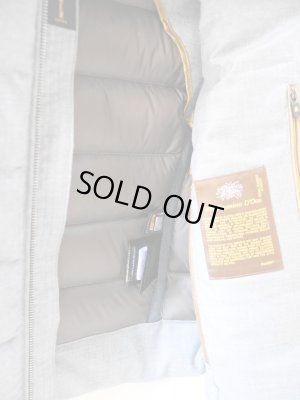 画像7: MOORER (ムーレー）　ダウンベスト　ライトグレー　ロロ・ピアーナ　ウール＆カシミアダウンプルーフ　冬向き