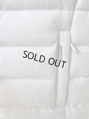 画像4: MOORER (ムーレー）　ダウンベスト　ライトグレー　ロロ・ピアーナ　ウール＆カシミアダウンプルーフ　冬向き