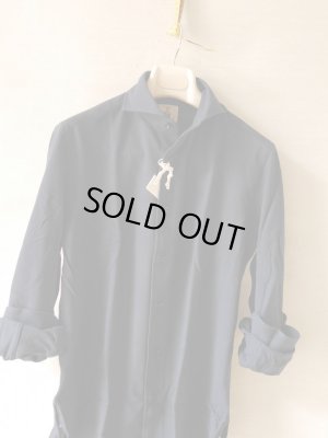 画像6: GUY ROVER（ギ　ローバー）　鹿の子シャツ　カッタウェイカラー　ネイビー