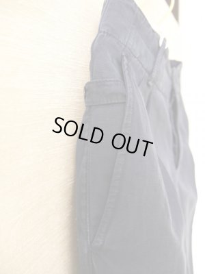 画像4: PIATTO（ピアット）　ダンディー　２プリーツ　コットンリネン　ネイビー　春夏向き