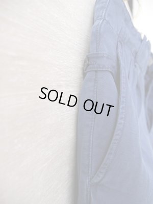 画像4: PIATTO（ピアット）　ダンディー　２プリーツ　コットンリネン　ブルー　春夏向き