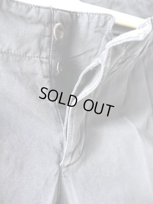 画像3: PIATTO（ピアット）　ダンディー　２プリーツ　コットンリネン　ネイビー　春夏向き