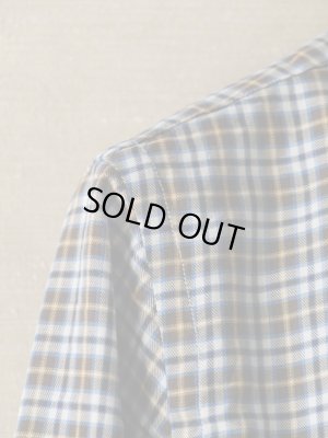 画像6: BORRIELLO (ボリエッロ）　ブラウンxネイビーxイエロー　タータンチェックシャツ