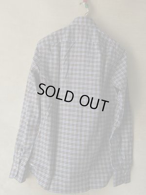 画像2: BORRIELLO (ボリエッロ）　ブラウンxネイビーxイエロー　タータンチェックシャツ