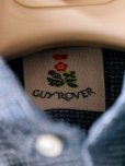 画像9: GUY ROVER(ギローバー）　ワイドスプレッド　ハウンドトゥース　サックスxネイビー　秋冬向き (9)