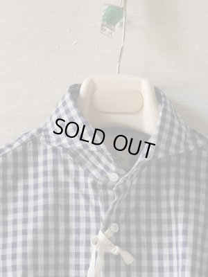 画像4: GUY ROVER(ギローバー）　カッタウェイ　　ギンガム　ライトグレーxネイビー　オールシーズン