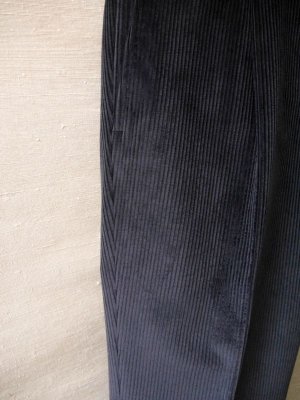 画像4: ROTA（ロタ/ロータ）　グレーコーデュロイ　コットンストレッチ　１プリーツ　ベルトレス仕様　秋冬向き