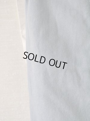 画像7: PIATTO（ピアット）　”ストリート”　１プリーツ　コットンリネン　ブルーグレー　春夏向き