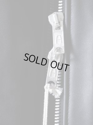 画像5: JAMES GROSE (ジェームス　グロース／ジェームス　グロス）　シングルライダース　”レーシング”　ブラック　カウハイドレザー