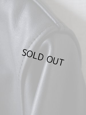 画像11: JAMES GROSE (ジェームス　グロース／ジェームス　グロス）　シングルライダース　”レーシング”　ブラック　カウハイドレザー