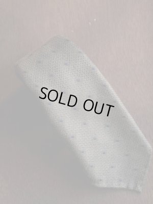 画像3: Atto Vannucci (アットヴァンヌッチ) オリーブ　ジャカートxネイビー小紋　セッテピエゲ　オールシーズン