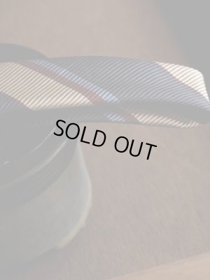 画像6: Atto Vannucci (アットヴァンヌッチ) ネイビーxアイボリーxボルドーxブルー　レジメンタル　セッテピエゲ　オールシーズン