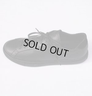 画像2: C.QP (シーキューピー)　レザースニーカー　ブラック・スタンプレザー