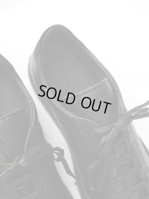 画像4: C.QP (シーキューピー)　レザースニーカー　ブラック・スタンプレザー