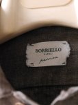 画像5: BORRIELLO （ボリエッロ）　リネン ツイル　４ポケット　シャツジャケット　ブラウン (5)