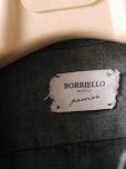 画像5: BORRIELLO （ボリエッロ）　リネン ツイル　４ポケット　シャツジャケット　オリーブ (5)