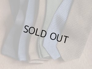 画像6: Dimaglia Cravatte（ディマリア クラヴァッテ）　ニットタイ　ダークネイビー