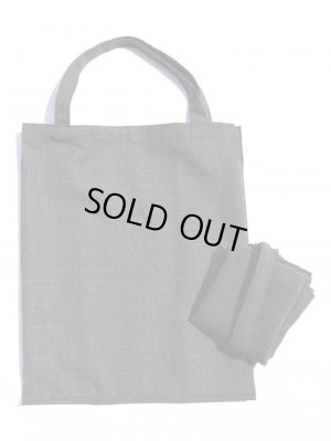 画像4: コルウ　エコバッグ　　ウェイン　シール　”バハマ”　グレンチェック　バージョン（オンライン限定）