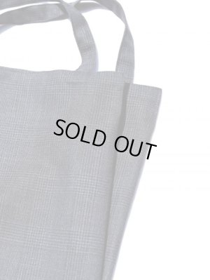 画像8: コルウ　エコバッグ　　ウェイン　シール　”バハマ”　グレンチェック　バージョン（オンライン限定）