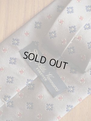 画像6: Atto Vannucci (アットヴァンヌッチ) ベージュ　ジャカード　小紋柄　オールシーズン