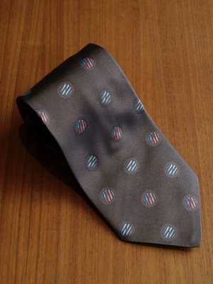 画像2: Atto Vannucci (アットヴァンヌッチ) ブラウン　ジャカード　ドット柄　オールシーズン