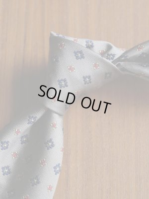 画像4: Atto Vannucci (アットヴァンヌッチ) ベージュ　ジャカード　小紋柄　オールシーズン