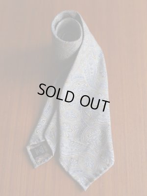 画像3: Atto Vannucci (アットヴァンヌッチ) イエロー・カーキ系　プリント　ペイズリー柄　オールシーズン