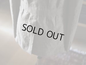 画像9: COLオリジナル　ハンドメイド　ハンティングジャケット　リネン　ベージュグレンチェック　春夏向け