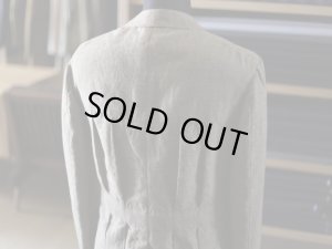 画像8: COLオリジナル　ハンドメイド　ハンティングジャケット　リネン　ベージュグレンチェック　春夏向け