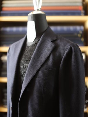 画像3: COLオリジナル　ネイビーバスケットジャケット　ウール　冬向け