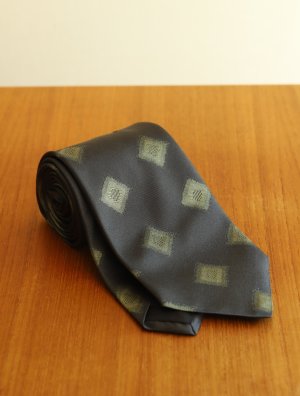 画像2: Atto Vannucci (アットヴァンヌッチ)　　シルク　グリーン　小紋　ジャガード　オールシーズン