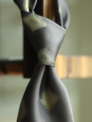 画像5: Atto Vannucci (アットヴァンヌッチ)　　シルク　グリーン　小紋　ジャガード　オールシーズン