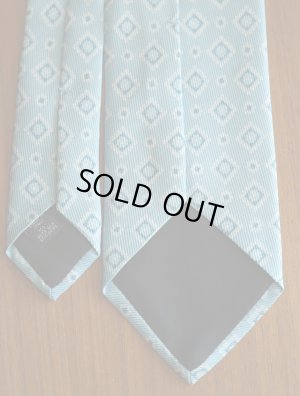 画像3: Atto Vannucci (アットヴァンヌッチ)　　シルク　ミントグリーン　小紋　オールシーズン