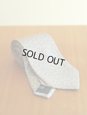 画像2: Atto Vannucci (アットヴァンヌッチ)　　シルク　シルバーグレー　小紋　オールシーズン