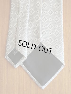 画像3: Atto Vannucci (アットヴァンヌッチ)　　シルク　シルバーグレー　小紋　オールシーズン