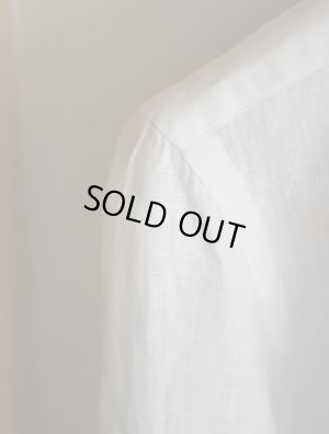 画像4: Enzo Pisano （エンツォ ピサノ） ホワイト リネンシャツ　春夏用