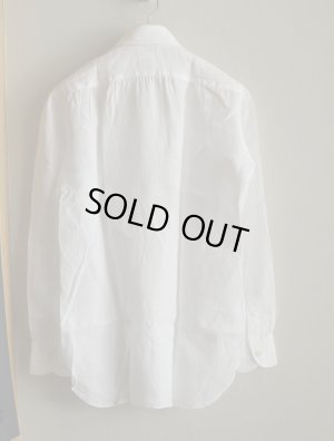 画像2: Enzo Pisano （エンツォ ピサノ） ホワイト リネンシャツ　春夏用