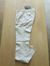 TELERIA ZED （テレリア ゼッド）　コットン　ストレッチ　ベージュ　パンツ　春夏向け