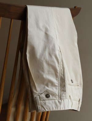 画像8: TELERIA ZED （テレリア ゼッド）　コットン　ストレッチ　ベージュ　パンツ　春夏向け