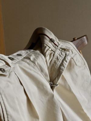 画像4: TELERIA ZED （テレリア ゼッド）　コットン　ストレッチ　ベージュ　パンツ　春夏向け