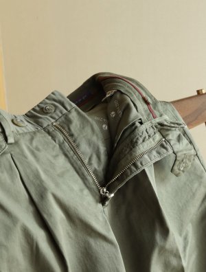 画像4: TELERIA ZED （テレリア ゼッド）　コットン　ストレッチ　カーキ　パンツ　春夏向け