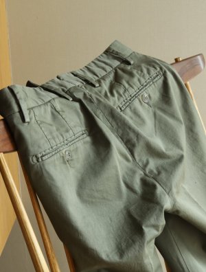 画像6: TELERIA ZED （テレリア ゼッド）　コットン　ストレッチ　カーキ　パンツ　春夏向け