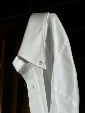 画像9: Maria Santangelo (マリア サンタンジェロ)　 シャツ　ホワイト　オックスフォード　ボタンダウン