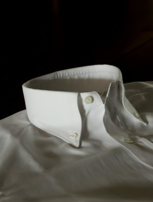 画像8: Maria Santangelo (マリア サンタンジェロ)　 シャツ　ホワイト　オックスフォード　ボタンダウン