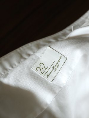 画像7: Maria Santangelo (マリア サンタンジェロ)　 シャツ　ホワイト　オックスフォード　ボタンダウン