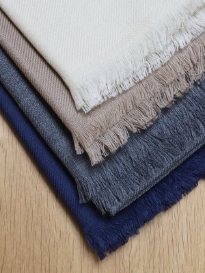 画像5: ROSI (ローズィ)　ウール　ストール　オフホワイト　秋冬