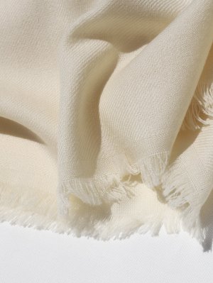 画像2: ROSI (ローズィ)　ウール　ストール　オフホワイト　秋冬