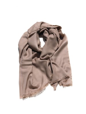 画像1: ROSI (ローズィ)　ウール　ストール　ベージュ　秋冬